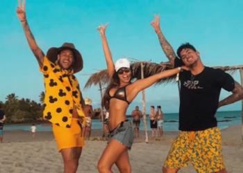 Namorada de Medina esclarece rumores de briga entre surfista e Neymar e nega affair